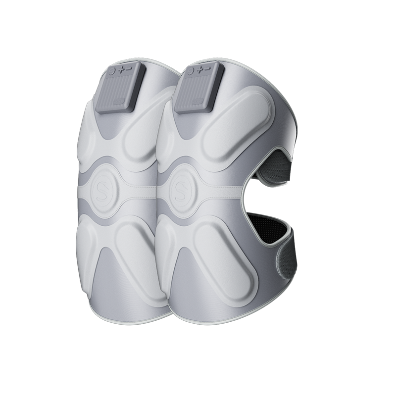 SKG膝部震动热敷全包裹按摩仪W3系列2代智能护膝仪/台 银灰色